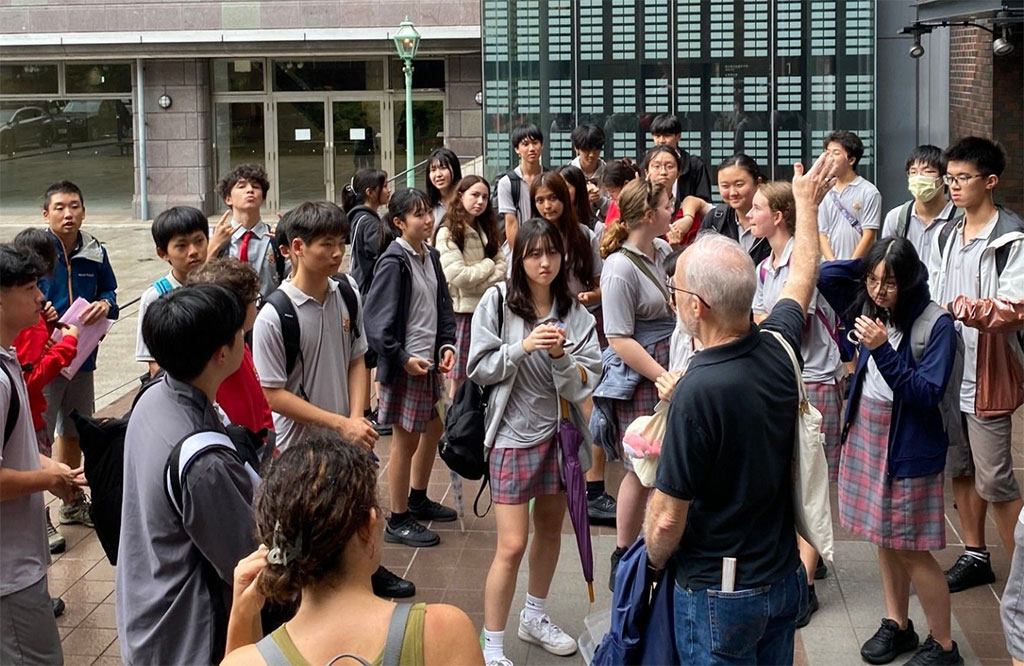 Grade 10 Historical Walking Tour of Yokohama