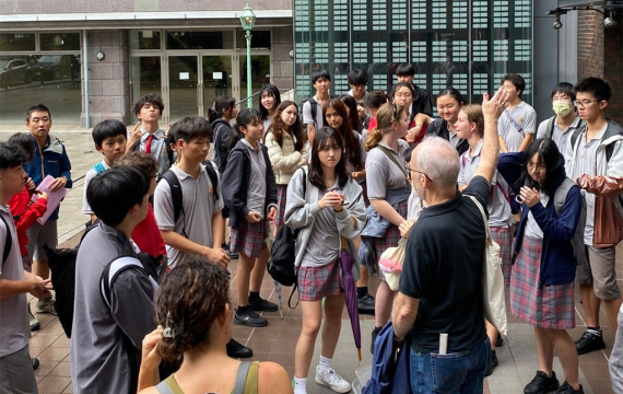 Grade 10 Historical Walking Tour of Yokohama